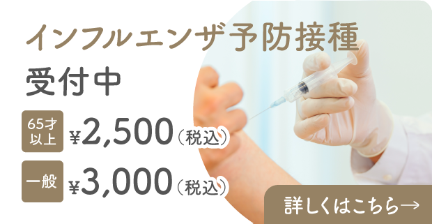 インフルエンザ予防接種